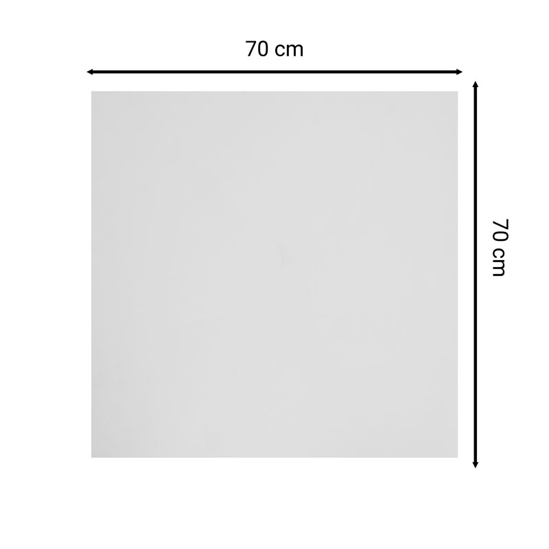 Table surface Copious  pakoworld Werzalit cement I 70x70cm