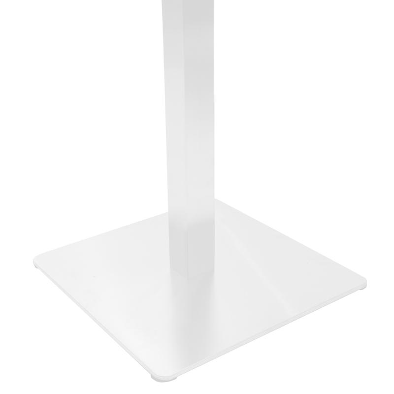 Table base bar Stofan pakowolrd metal white 45x45x108cm