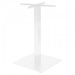 Table base bar Stofan pakowolrd metal white 45x45x108cm