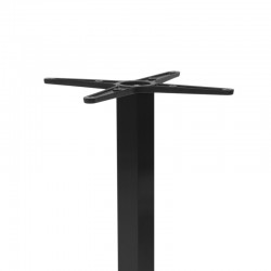 Table base bar Stofan pakowolrd metal black 45x45x108cm