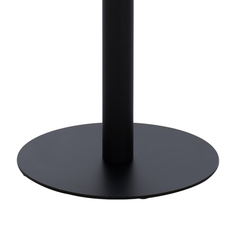 Table base Closet pakoworld metal black D40x108cm