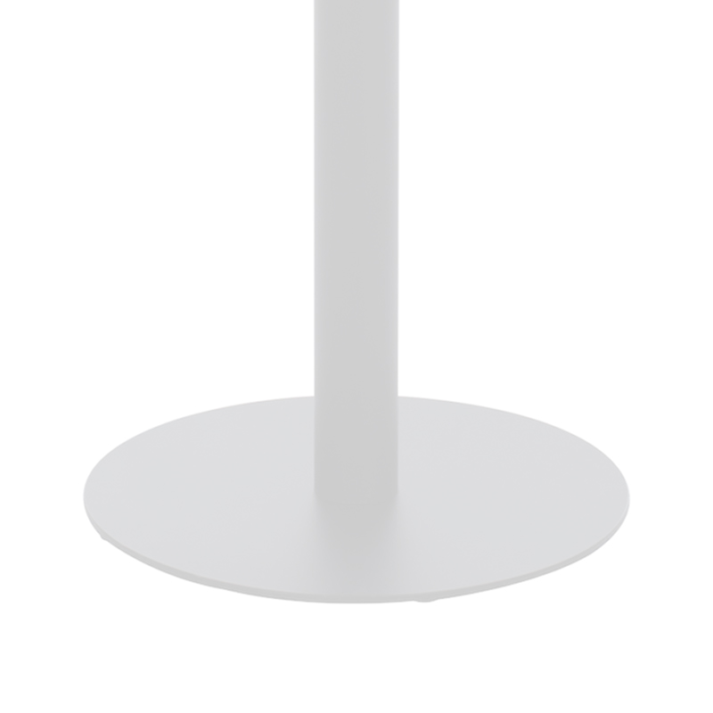 Table base Closet pakoworld metal white-black D40x108cm