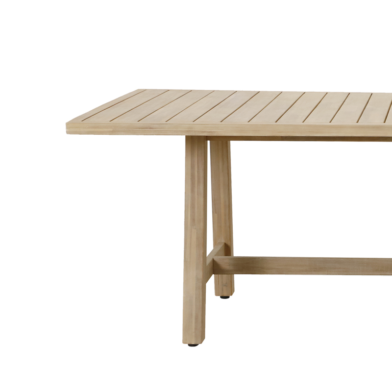 Poza pakoworld solid acacia wood table 230x100x75cm