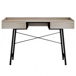 Navona pakoworld desk color sonoma-black 123x55x84cm