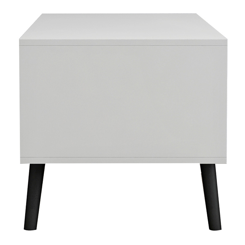 Skyfi pakoworld polymorphic white-black coffee table 100x60x45cm