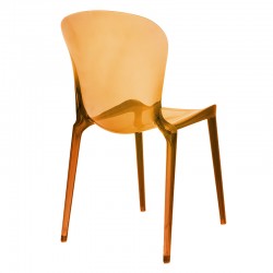 Chair Sawyer pakoworld PC color brown transparent