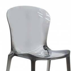 Chair Sawyer pakoworld PC color grey transparent