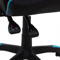 Office Gaming chair Leoni pakoworld PU black-blue