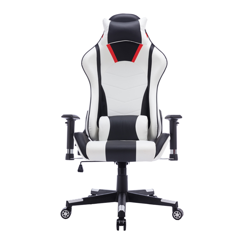 Office Gaming chair Mazol pakoworld pu black-white 66x56x135cm