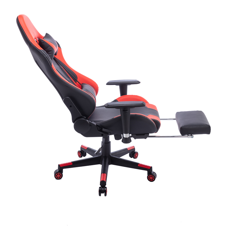 Office Gaming chair Zeldo pakoworld pu black-red 66x56x135cm