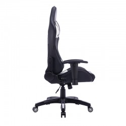 Office Gaming chair Hartley pakoworld pu black-white 67x57x139cm