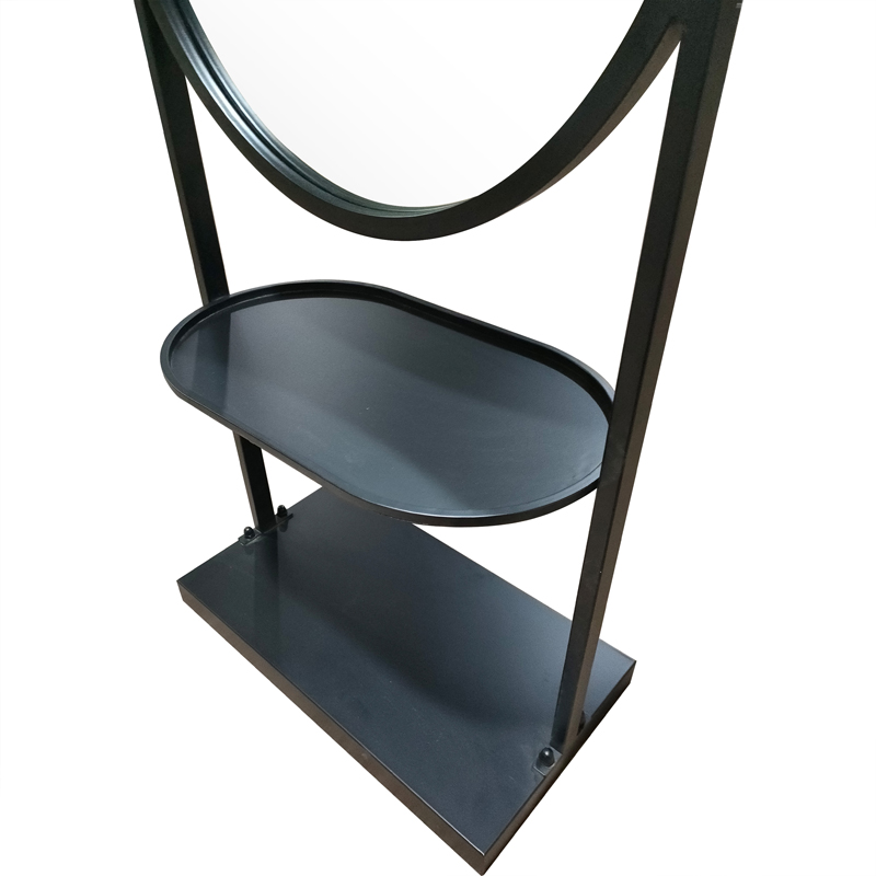Mirror Anelsa pakoworld black 45.5x25x180cm