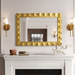 Mirror Fezco pakoworld golden 72x3x102cm