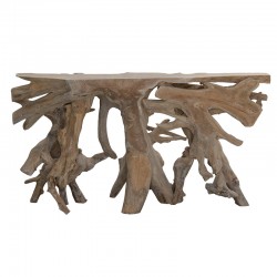 Console Root pakoworld handmade solid wood natural 150x40x80cm