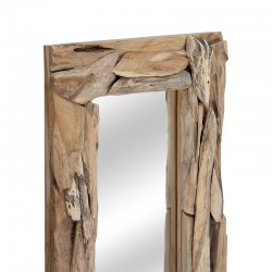 Mirror Areli pakoworld solid wood natural 80x6x150cm