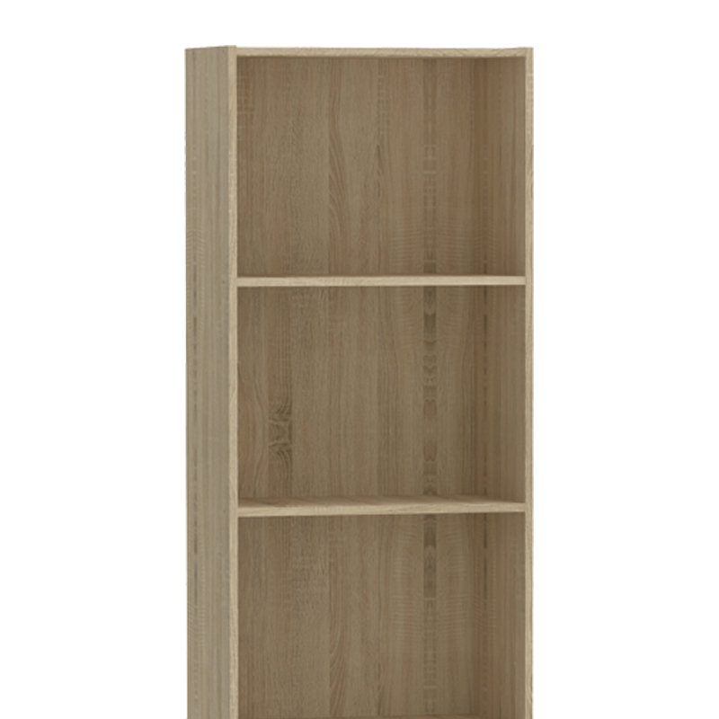 Bookcase Negan pakoworld sonoma melamine 57x33x180cm