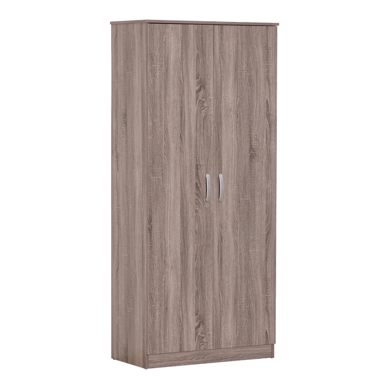 Zelia pakoworld two-leaf wardrobe in sonoma-oak shade 79x42x180cm