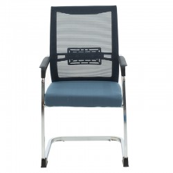Visitoe office chair Chromatic pakoworld metal-mesh grey blue