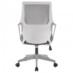 Office chair Fragrant pakoworld with fabric mesh in grey colour