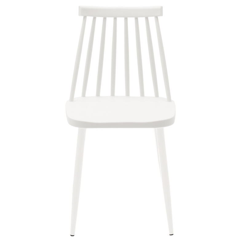 Chair Aurora pakoworld white pp-white leg 42x46x79cm