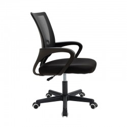 Berto I pakoworld office chair fabric mesh black 56x47x85-95cm