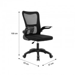 Work chair manager Annalise pakoworld mesh black