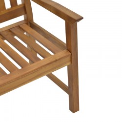 Two-seat bench Trico pakoworld acacia wood natural 120x62x95cm