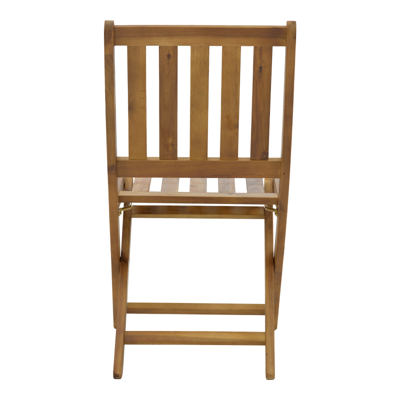 Καρέκλα Elijie pakoworld πτυσσόμενη ξύλο ακακίας φυσικό 45x62x90εκ