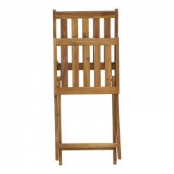 Elijie pakoworld folding chair acacia wood natural 45x62x90cm
