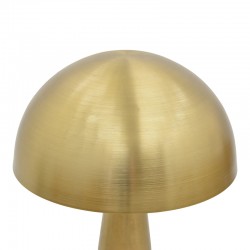 Floor lamp Jandie Inart E27 golden metal D50.5x100cm