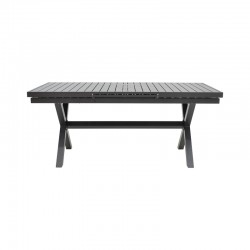 Expanding table Dagyn pakoworld dark grey aluminum 180-240x90x76cm