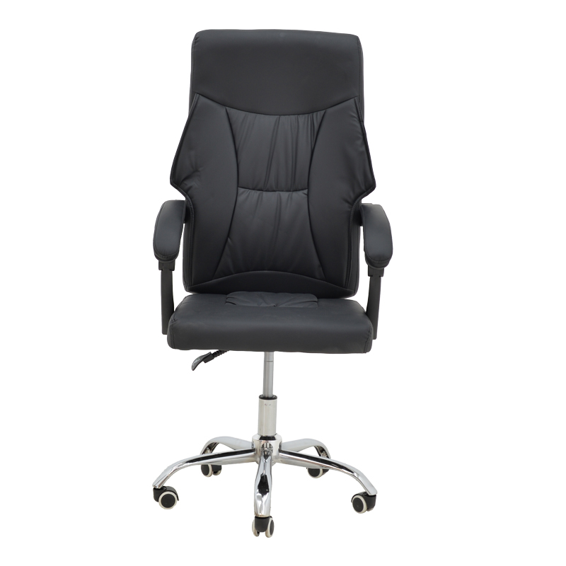 Manager office chair Glorin  pakoworld black pu 60x68x128cm