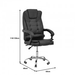 Manager office chair Toronsi  pakoworld black pu 60x68x128cm