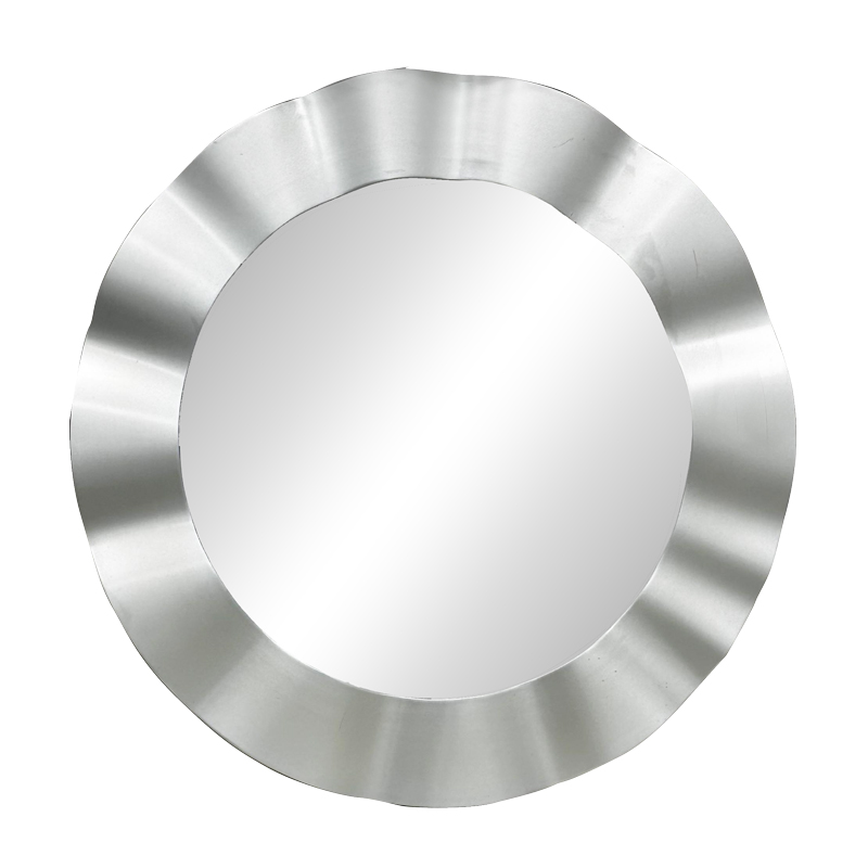 Mirror Perfor Inart silver pp D55x2.5cm
