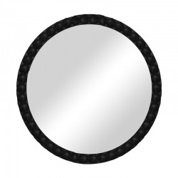 Mirror Mebel Inart black pp D60x3.5cm