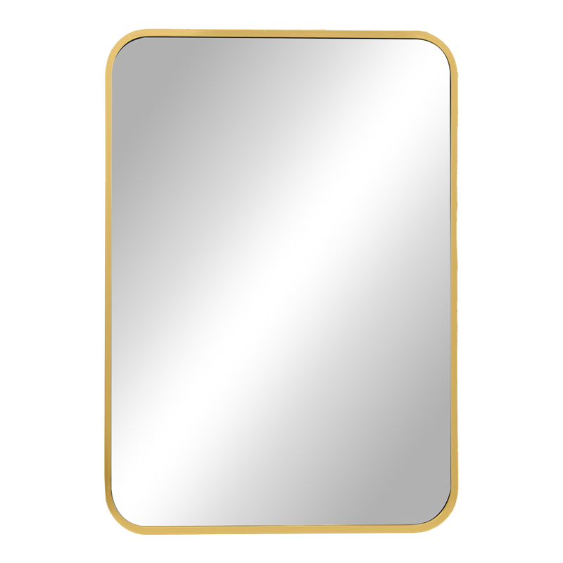 Mirror Classy Inart gold aluminum 50x2.5x80cm