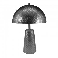 Table lamp Ambient Inart E27 silver metal D30x44cm