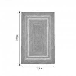 Carpet Mazir Inart beige-ecru jute 120x180x1cm