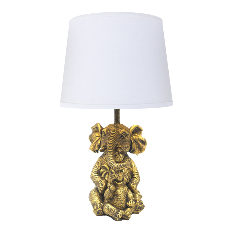 Table lamp Eliom Inart E27 copper-white metal D25x41cm