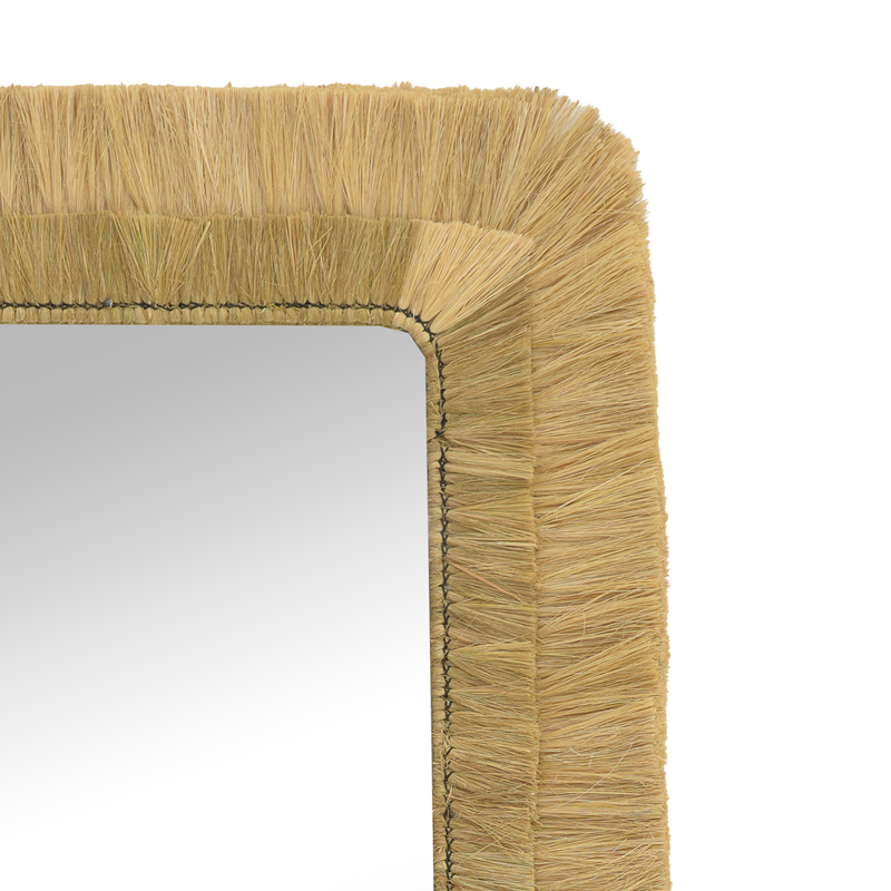Mirror Meison Inart natural grass 132x4x73cm