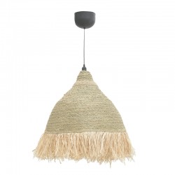 Boher Inart seagrass ceiling light in a natural shade Φ60x99cm