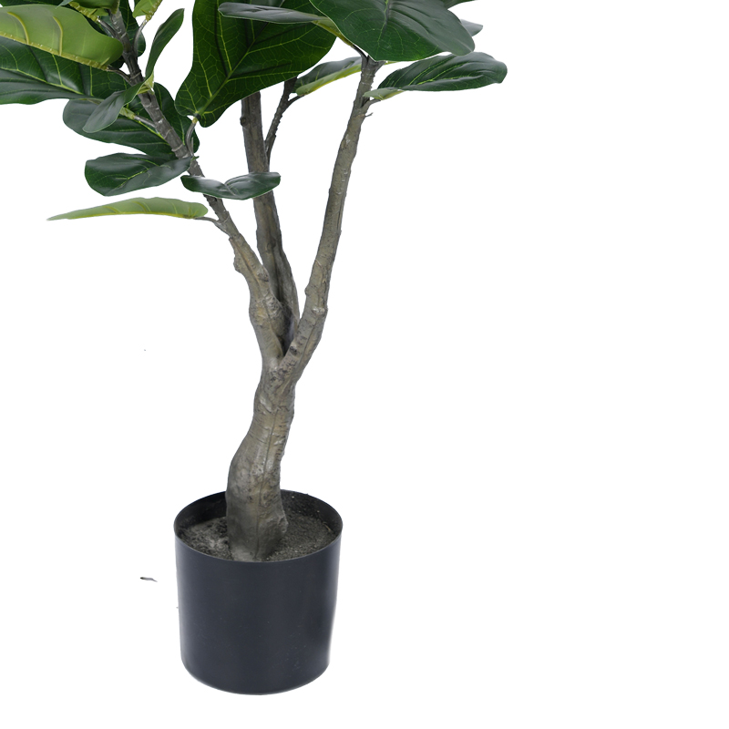 Decorative plant Fiddlehead in a pot Inart green pp H120cm