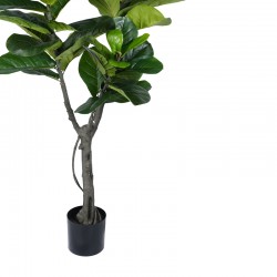 Διακοσμητικό φυτό Fiddlehead I σε γλάστρα Inart πράσινο pp Υ180εκ