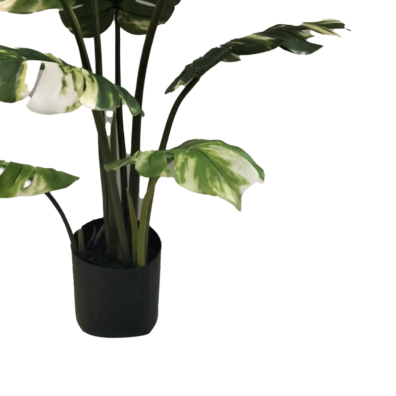 Decorative plant Monstera I in a pot Inart green pp H90cm