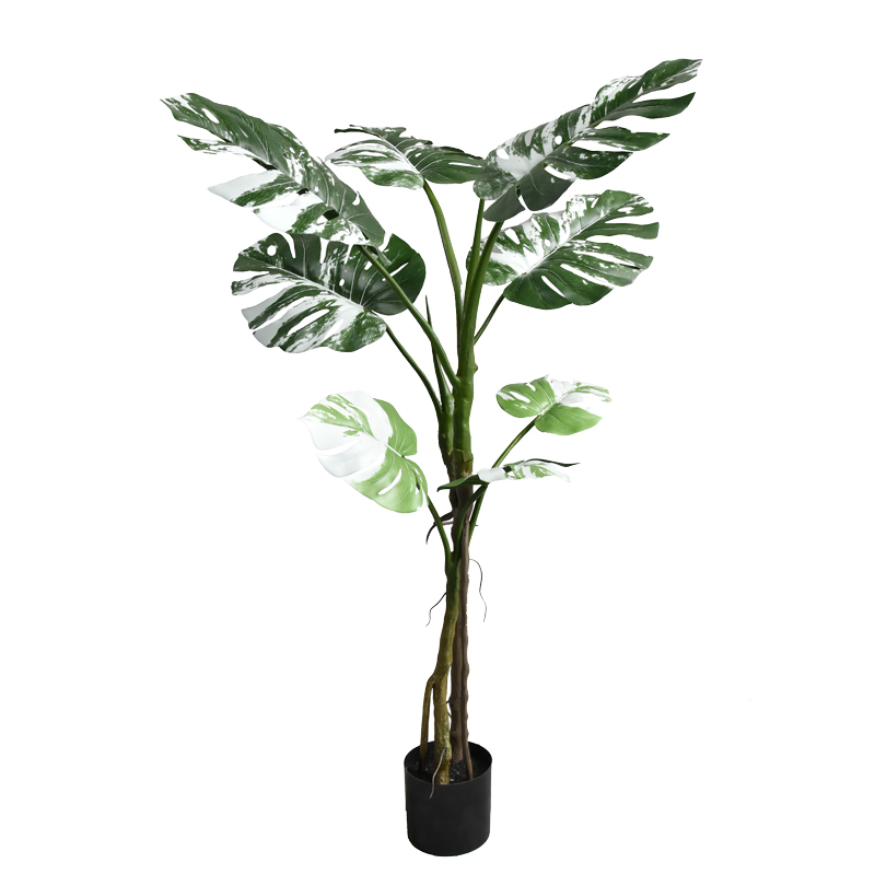 Decorative potted plant Monstera II Inart green pp H132cm