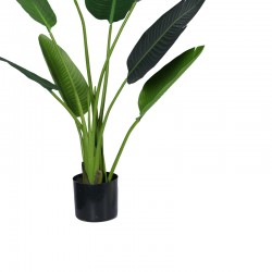 Decorative plant Palm tree in a pot Inart green pp H120cm