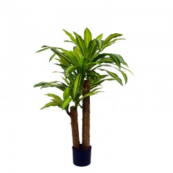Decorative plant Dracaena in a pot Inart green pp H110cm