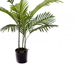 Areca decorative plant in a pot Inart green pp H80cm