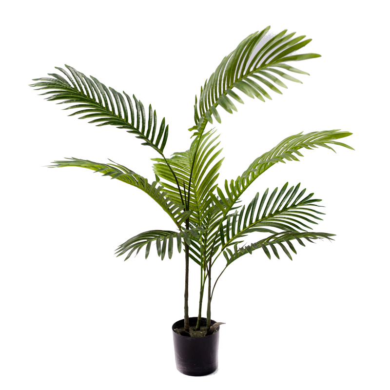 Areca decorative plant in a pot Inart green pp H80cm