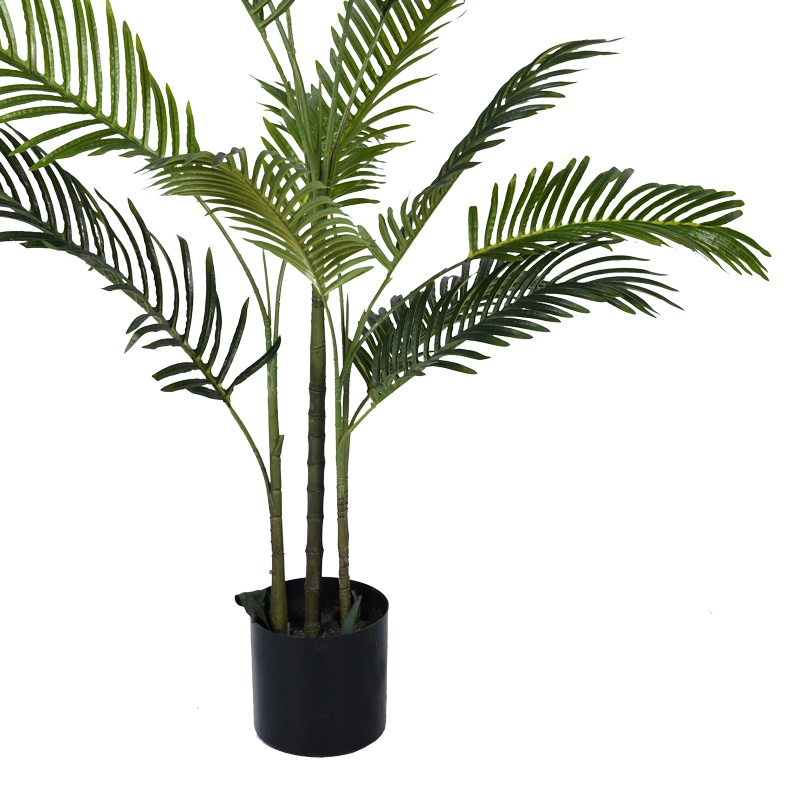 Decorative plant Areca II in a pot Inart green pp H150cm